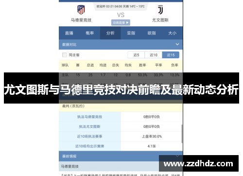 尤文图斯与马德里竞技对决前瞻及最新动态分析
